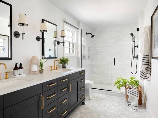 modern style bathroom