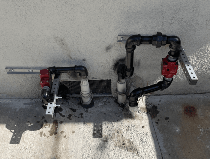 main pipe